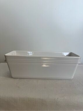 Vintage French Revol La Porcelaine Culinaire France White Heavy Ceramic